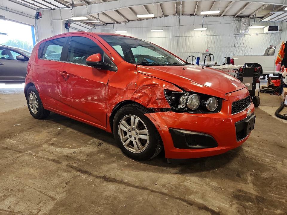 Продажа на аукционе авто 2012 Chevrolet Sonic, vin: 1G1JC6SH7C4125018, номер лота: 70720836