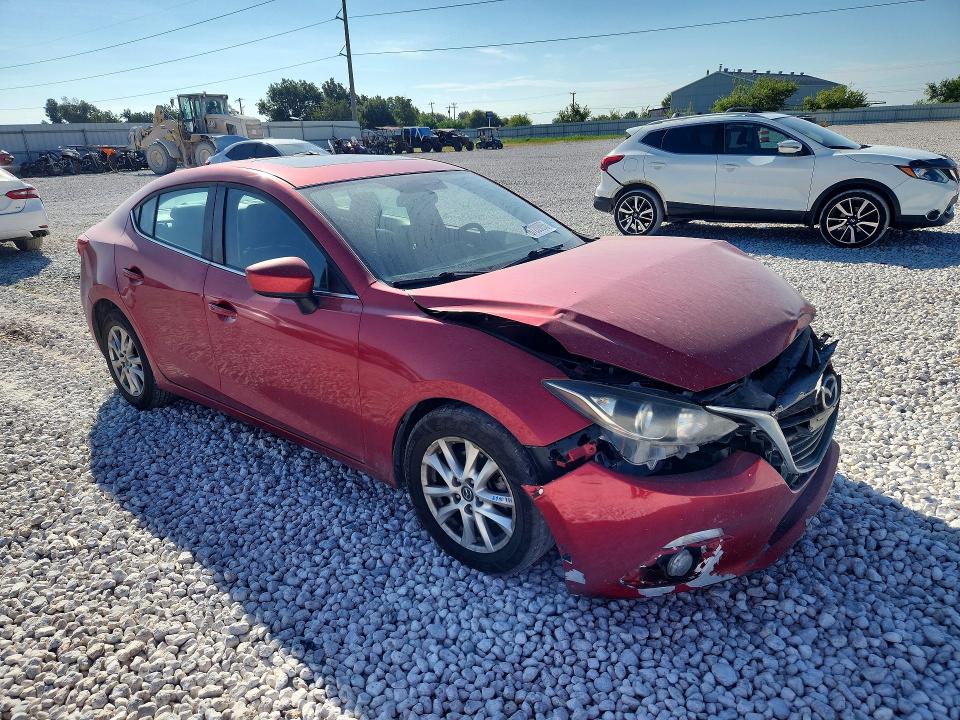67209856 :رقم المزاد ، JM1BM1W71F1233718 vin ، 2015 Mazda 3 مزاد بيع