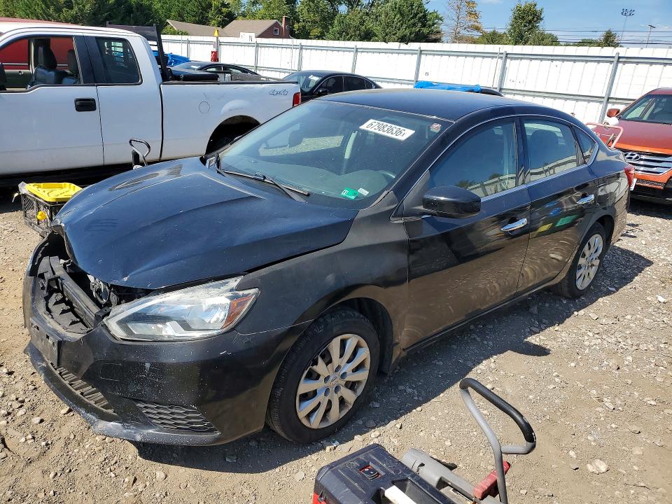 2016 Nissan Sentra მანქანა იყიდება აუქციონზე, vin: 3N1AB7AP8GL670382, აუქციონის ნომერი: 67983636