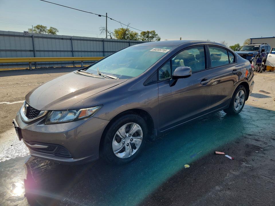 2013 Honda Civic მანქანა იყიდება აუქციონზე, vin: 19XFB2F54DE086316, აუქციონის ნომერი: 68205716