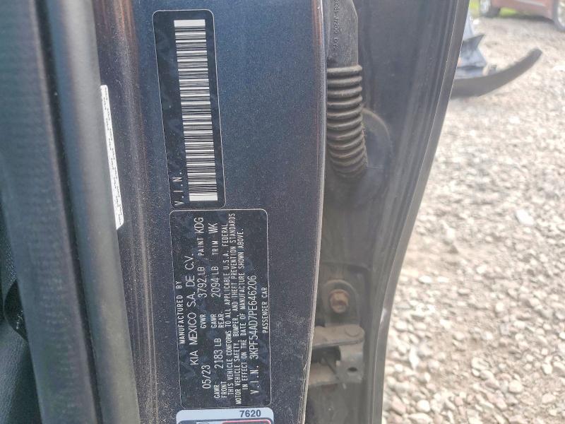 67704836 :رقم المزاد ، 3KPF54AD7PE646206 vin ، 2023 Kia Forte مزاد بيع