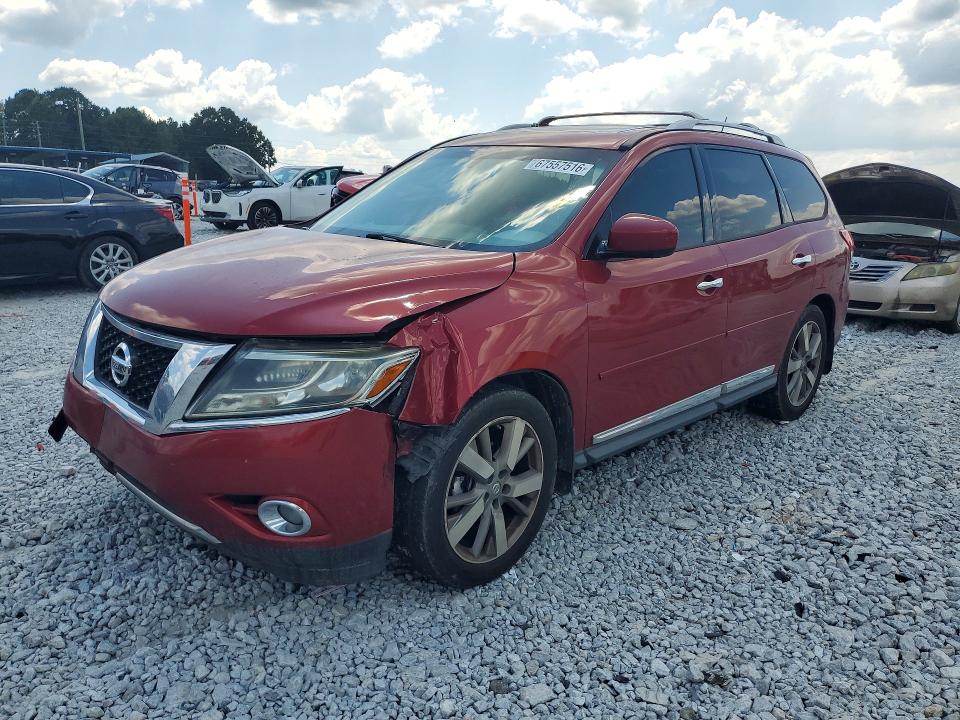 67557516 :رقم المزاد ، 5N1AR2MM0FC675319 vin ، 2015 Nissan Pathfinder مزاد بيع