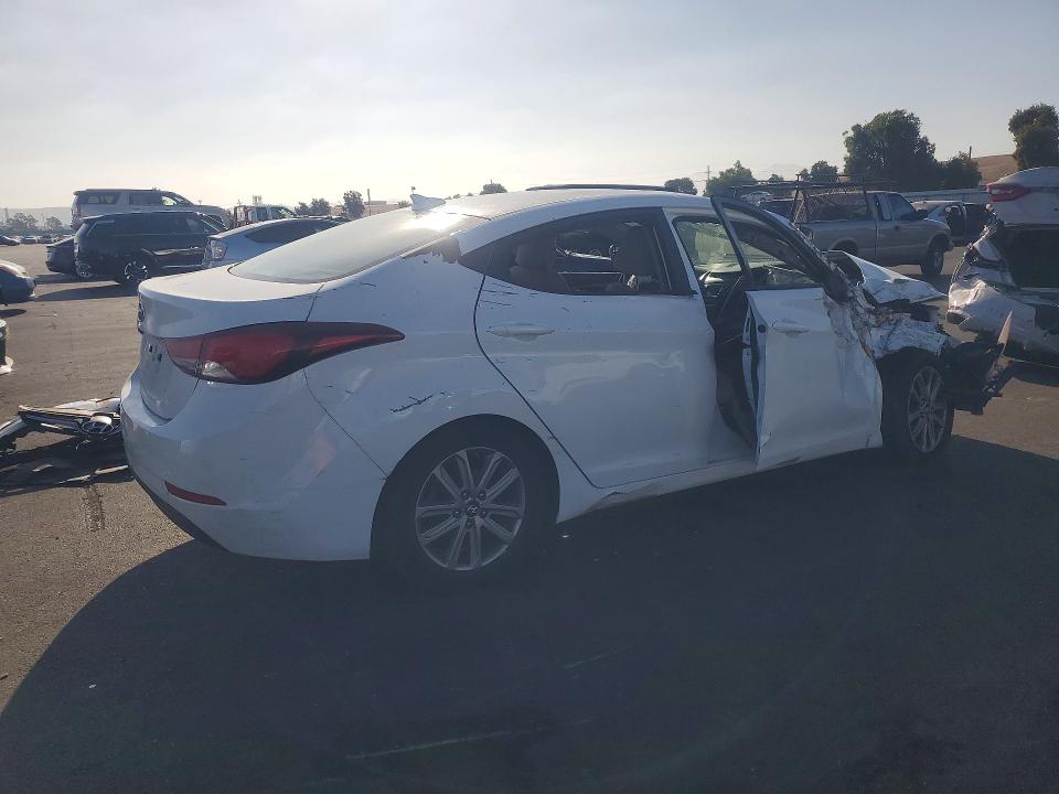 2016 Hyundai Elantra მანქანა იყიდება აუქციონზე, vin: 5NPDH4AE1GH659021, აუქციონის ნომერი: 69761056
