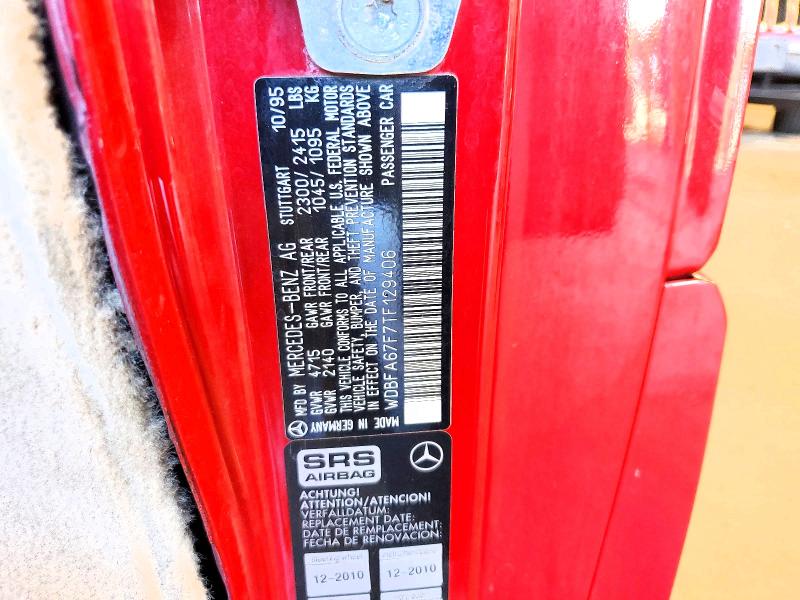 Продаж на аукціоні авто 1996 Mercedes-benz Sl, vin: WDBFA67F7TF129406, номер лоту: 67574306