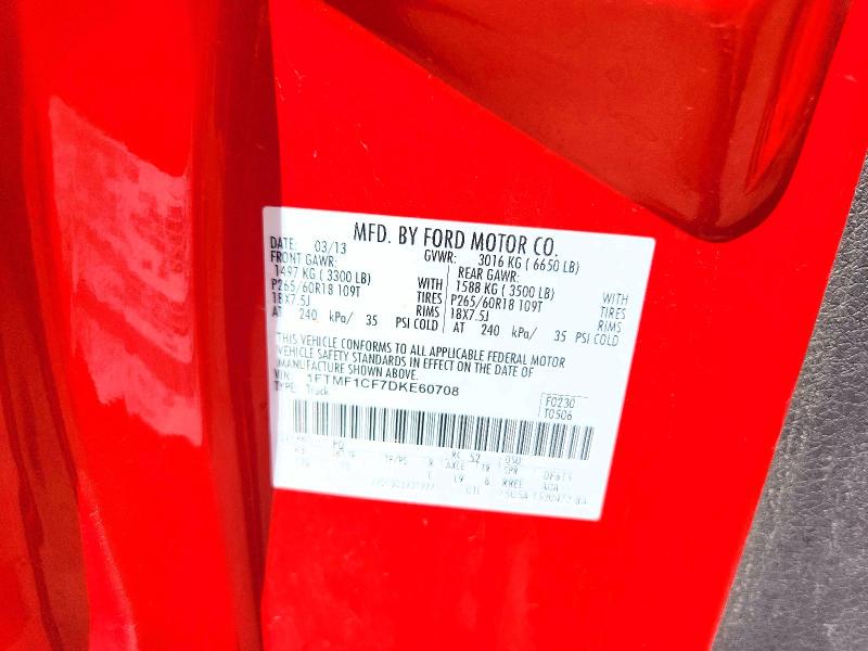 Продажа на аукционе авто 2013 Ford F150, vin: 1FTMF1CF7DKE60708, номер лота: 68572056