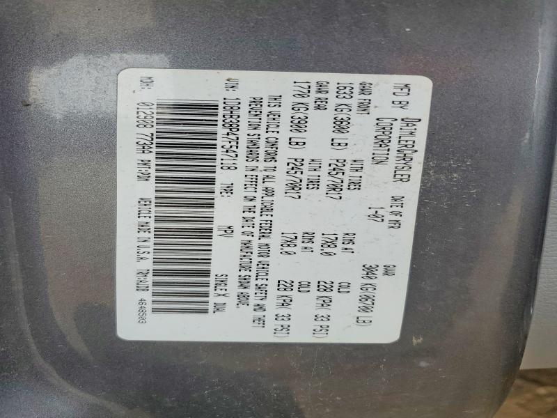 Aukcja sprzedaży 2007 Dodge Durango, vin: 1D8HB38P47F547118, numer aukcji: 68844906