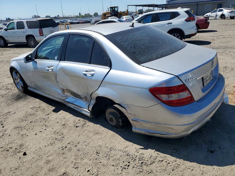 2010 Mercedes-benz C მანქანა იყიდება აუქციონზე, vin: WDDGF5EB5AR116687, აუქციონის ნომერი: 68803836