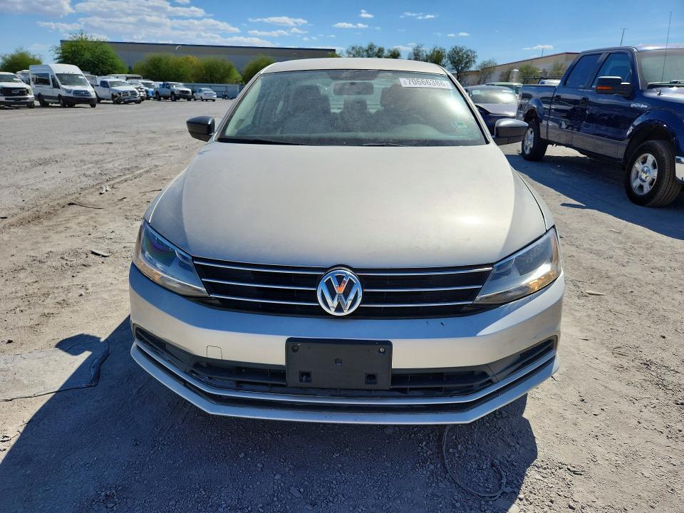 2015 Volkswagen Jetta მანქანა იყიდება აუქციონზე, vin: 3VWLA7AJ0FM406096, აუქციონის ნომერი: 70666386
