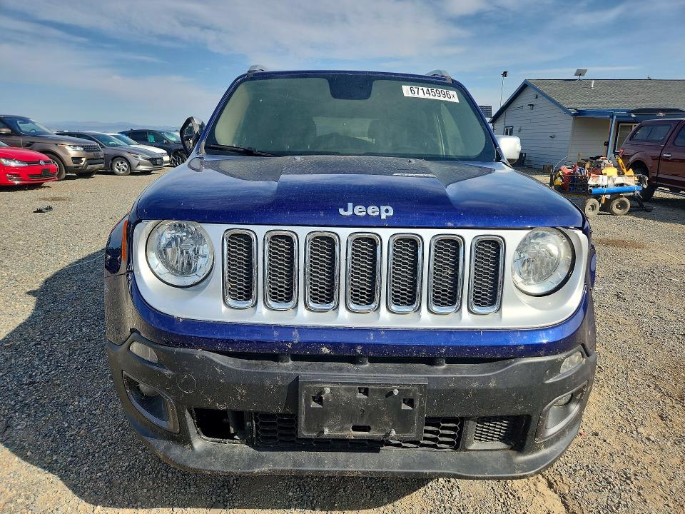 67145996 :رقم المزاد ، ZACCJBDB7HPE85745 vin ، 2017 Jeep Renegade مزاد بيع
