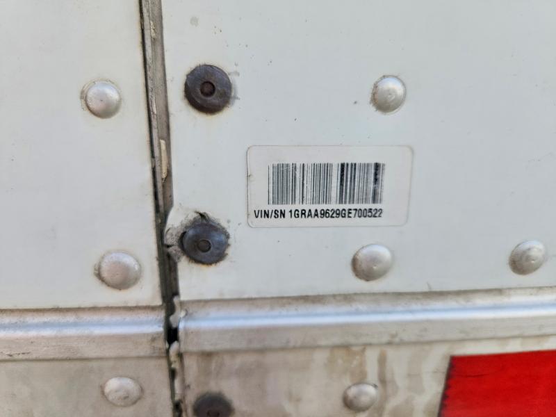 Aukcja sprzedaży 2016 Great Dane Trailer, vin: 1GRAA9629GE700522, numer aukcji: 68621656