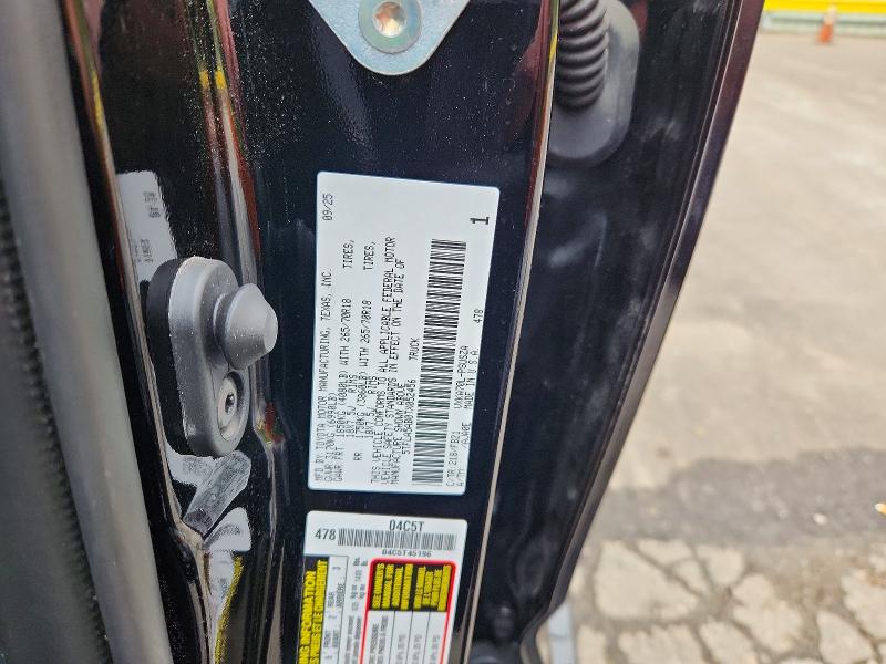Aukcja sprzedaży 2026 Toyota Tundra, vin: 5TFLA5AB0TX052456, numer aukcji: 69804256