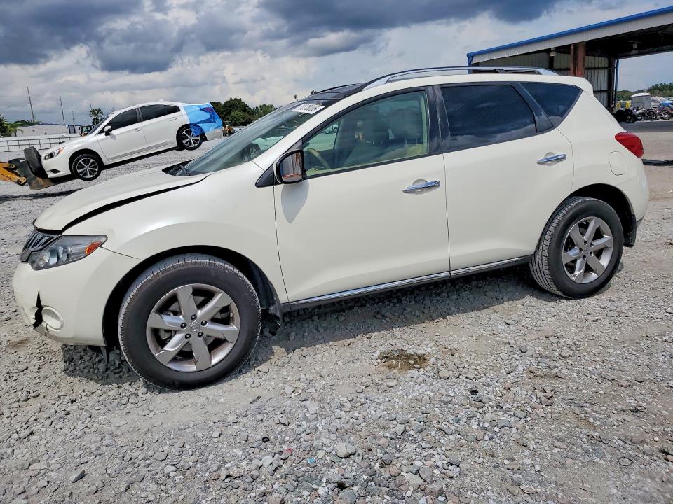 2010 Nissan Murano მანქანა იყიდება აუქციონზე, vin: JN8AZ1MW6AW136876, აუქციონის ნომერი: 70276006