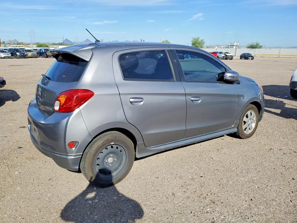 2015 Mitsubishi Mirage მანქანა იყიდება აუქციონზე, vin: ML32A4HJ9FH058762, აუქციონის ნომერი: 68873266