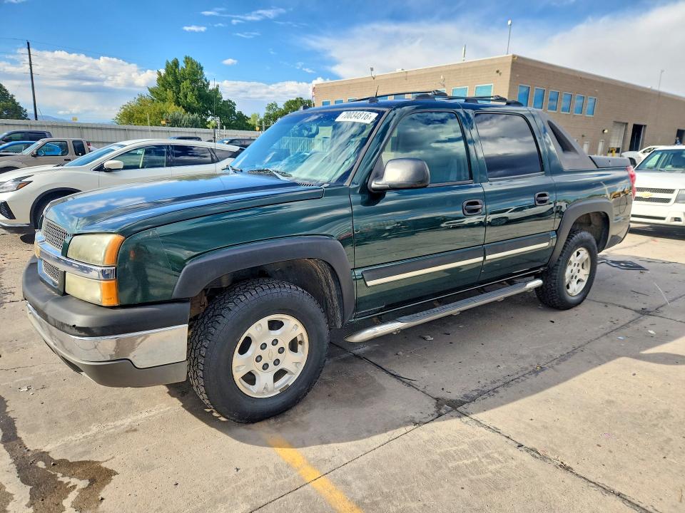 Aukcja sprzedaży 2004 Chevrolet Avalanche, vin: 3GNEK12T84G240953, numer aukcji: 70034816