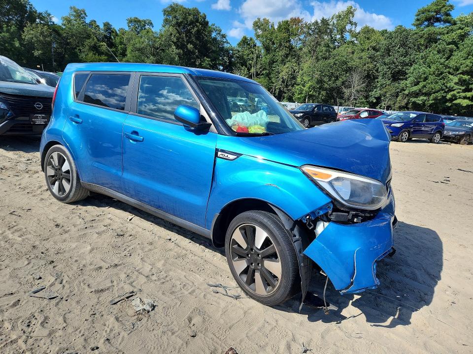 68014706 :رقم المزاد ، KNDJP3A50H7501372 vin ، 2017 Kia Soul مزاد بيع