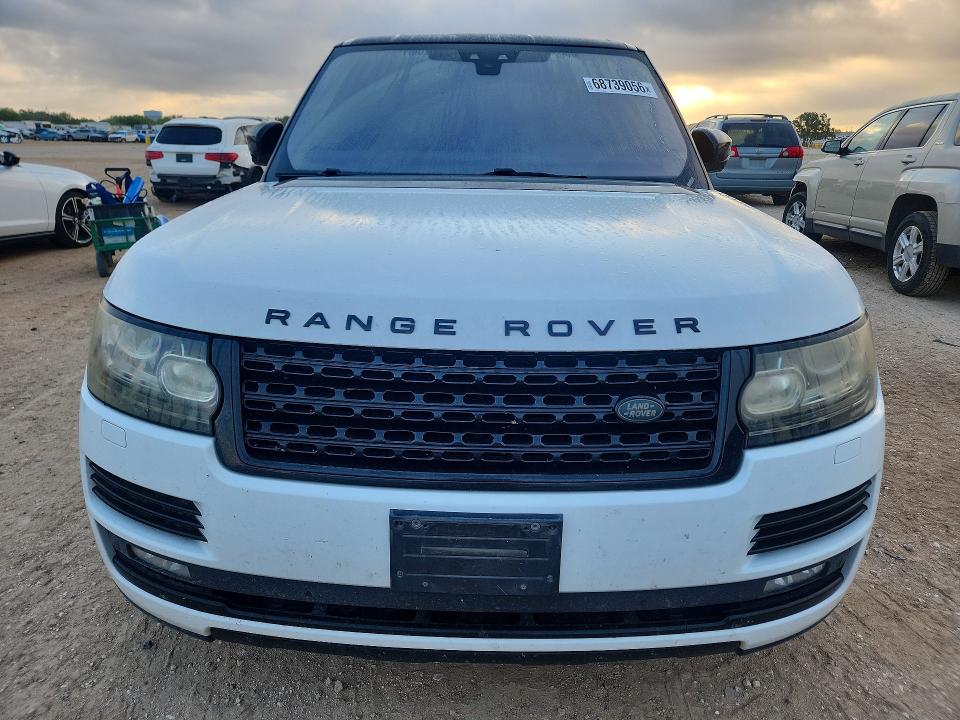 68739056 :رقم المزاد ، SALGS5FE4HA367703 vin ، 2017 Land Rover Range Rover مزاد بيع