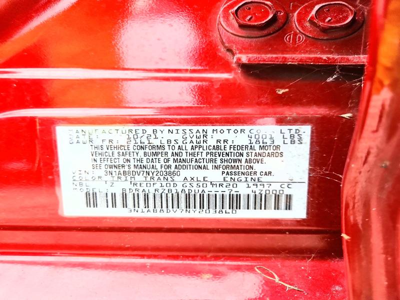 2022 Nissan Sentra მანქანა იყიდება აუქციონზე, vin: 3N1AB8DV7NY203860, აუქციონის ნომერი: 69421616