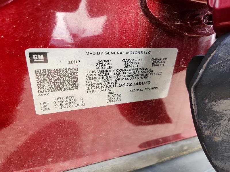 Продажа на аукционе авто 2018 Gmc Acadia, vin: 1GKKNULS8JZ145870, номер лота: 68838576