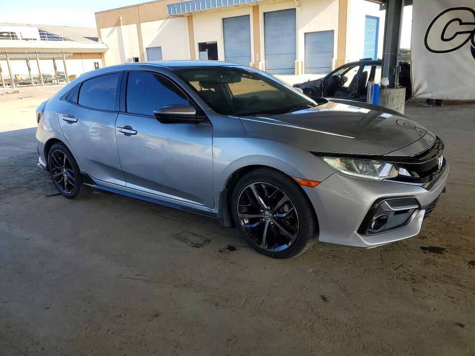 69815986 :رقم المزاد ، SHHFK7H45MU409010 vin ، 2021 Honda Civic مزاد بيع
