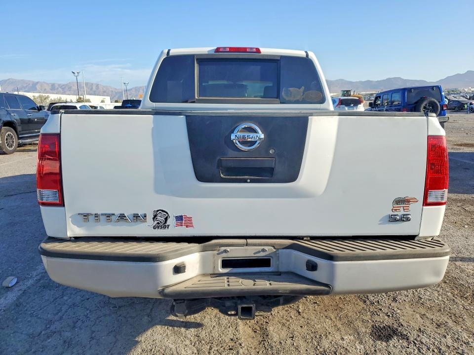 2007 Nissan Titan მანქანა იყიდება აუქციონზე, vin: 1N6AA07A37N242372, აუქციონის ნომერი: 68805706