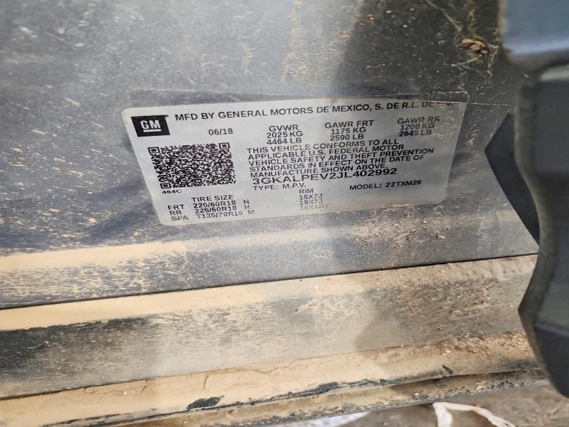 Aukcja sprzedaży 2018 Gmc Terrain, vin: 3GKALPEV2JL402992, numer aukcji: 68676606