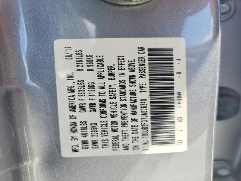 Aukcja sprzedaży 2018 Acura Tlx, vin: 19UUB2F37JA006240, numer aukcji: 68292786