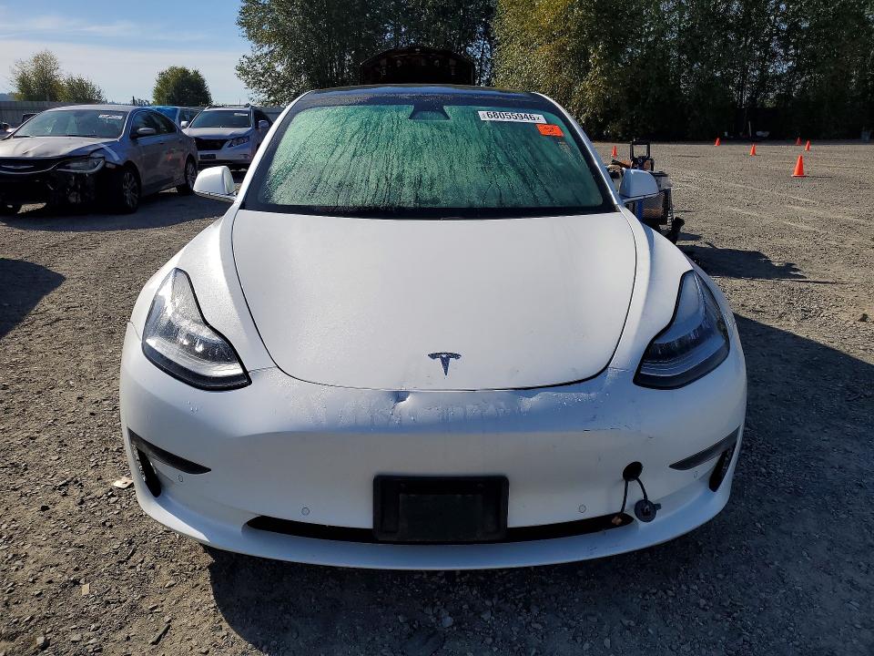 2020 Tesla Model 3 მანქანა იყიდება აუქციონზე, vin: 5YJ3E1EA7LF612398, აუქციონის ნომერი: 68055946