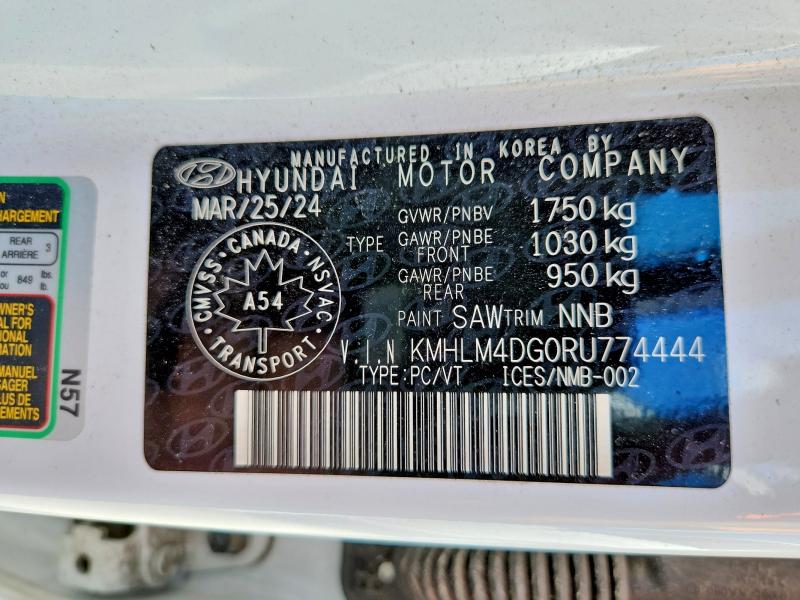 Aukcja sprzedaży 2024 Hyundai Elantra, vin: KMHLM4DG0RU774444, numer aukcji: 69674946