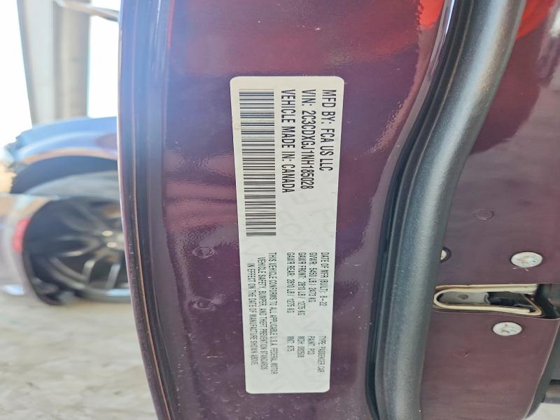 Aukcja sprzedaży 2022 Dodge Charger, vin: 2C3CDXGJ1NH185028, numer aukcji: 67655006