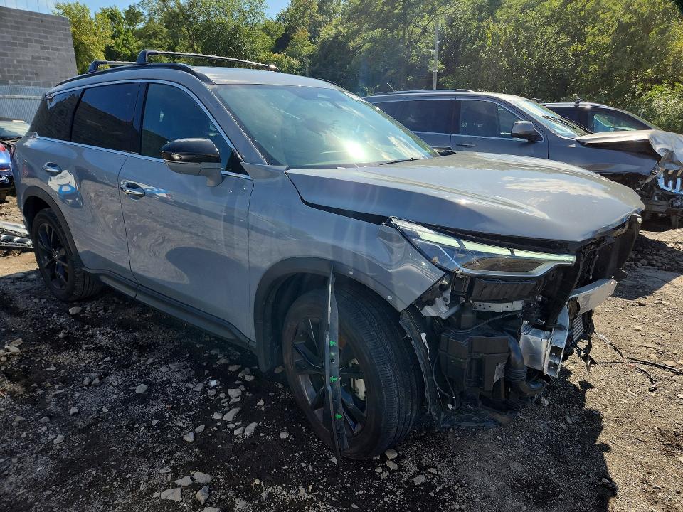 67436616 :رقم المزاد ، 5N1AL1FS0SC348369 vin ، 2025 Infiniti Qx60 مزاد بيع