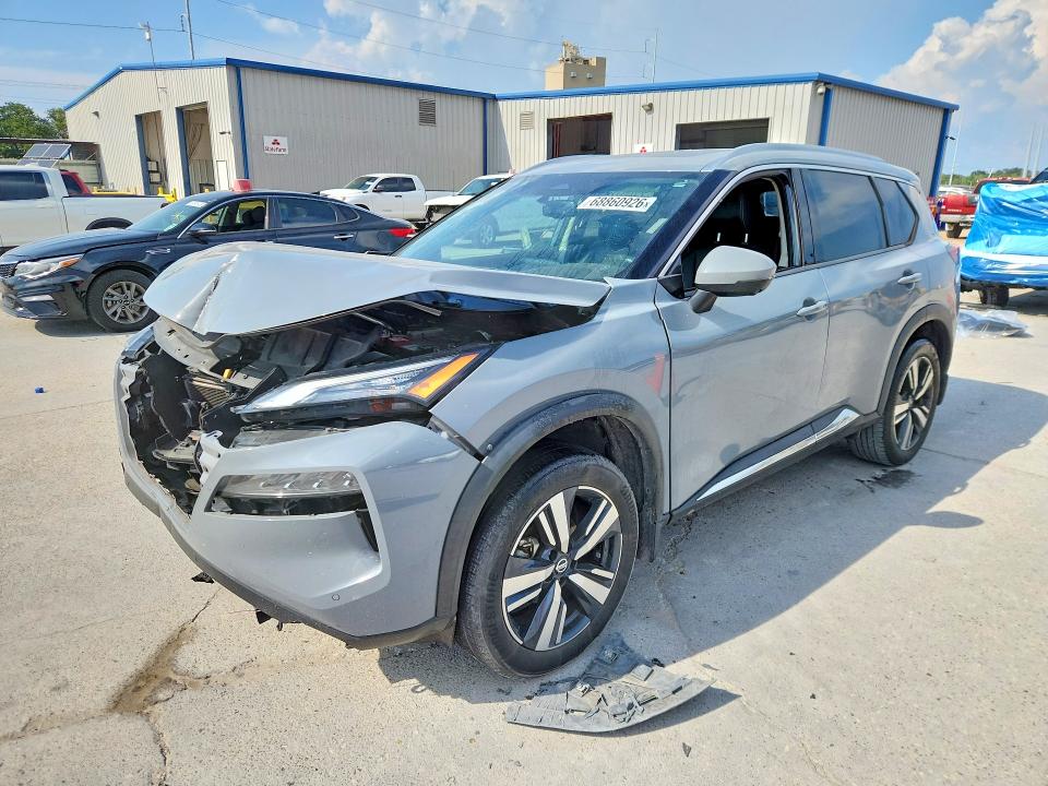 2021 Nissan Rogue მანქანა იყიდება აუქციონზე, vin: 5N1AT3CA5MC760104, აუქციონის ნომერი: 68860926