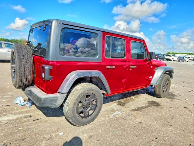 69824346 :رقم المزاد ، 1C4HJXDG7JW179412 vin ، 2018 Jeep Wrangler Unlimited مزاد بيع