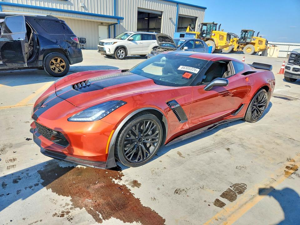 66305326 :رقم المزاد ، 1G1YP2D68F5603081 vin ، 2015 Chevrolet Corvette مزاد بيع
