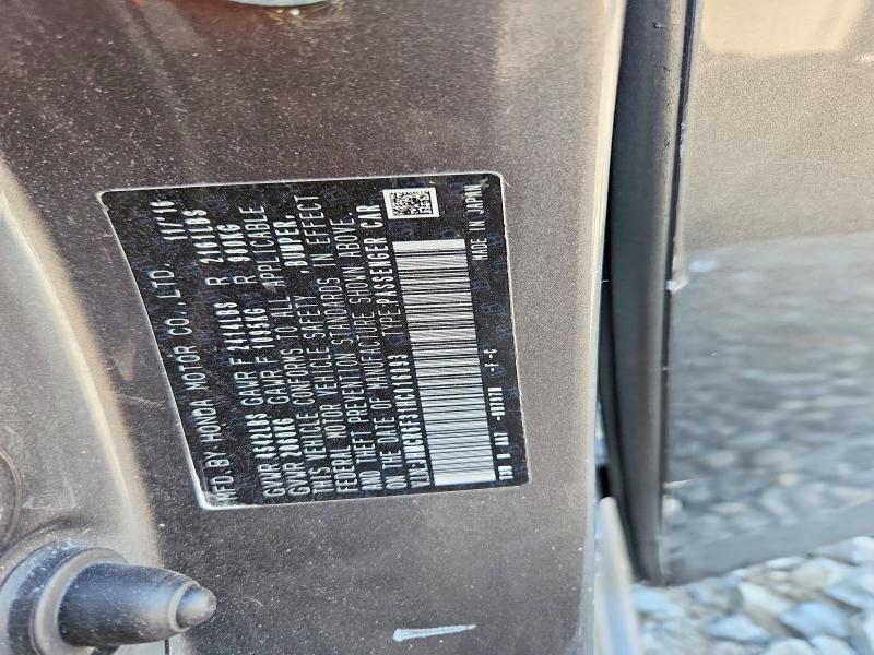 68425486 :رقم المزاد ، JHMCR6F31HC016093 vin ، 2017 Honda Accord مزاد بيع