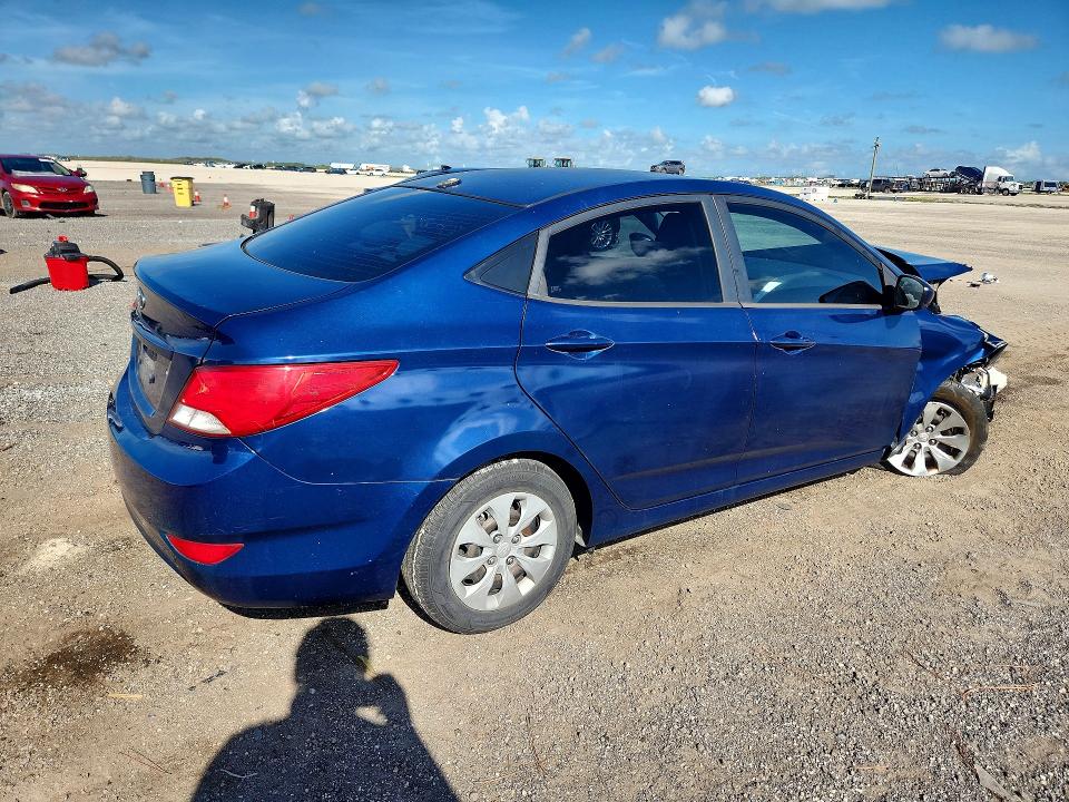 2016 Hyundai Accent მანქანა იყიდება აუქციონზე, vin: KMHCT4AE0GU052183, აუქციონის ნომერი: 68399716