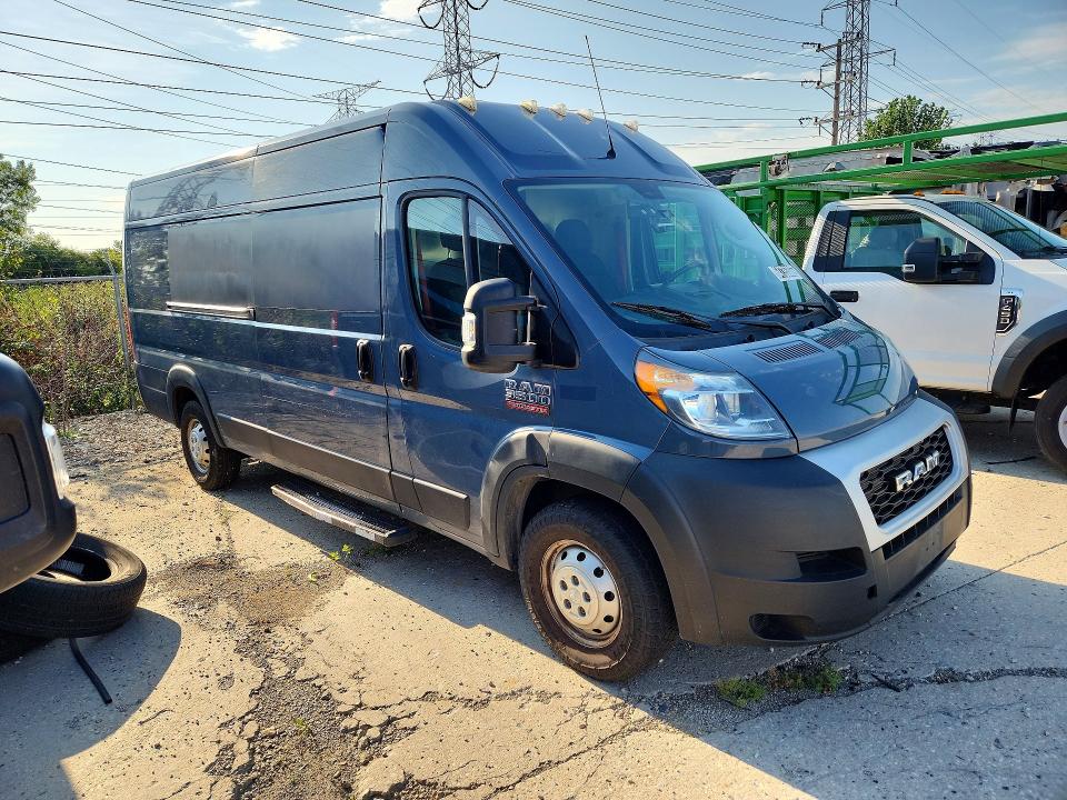 64735306 :رقم المزاد ، 3C6URVJG1LE128721 vin ، 2020 Ram Promaster 3500 مزاد بيع