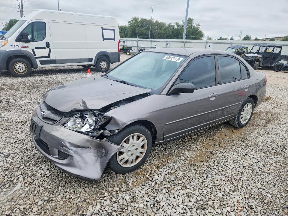 Продаж на аукціоні авто 2004 Honda Civic, vin: 1HGES16544L015258, номер лоту: 70033416