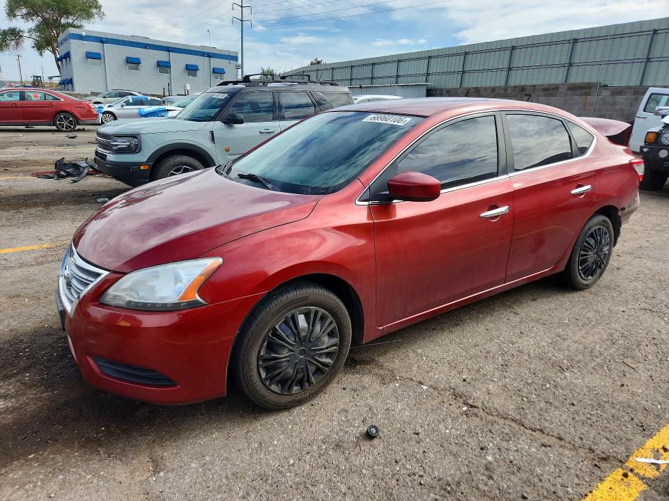 Auction sale of the 2015 Nissan Sentra, vin: 3N1AB7AP6FL658603, lot number: 68960106