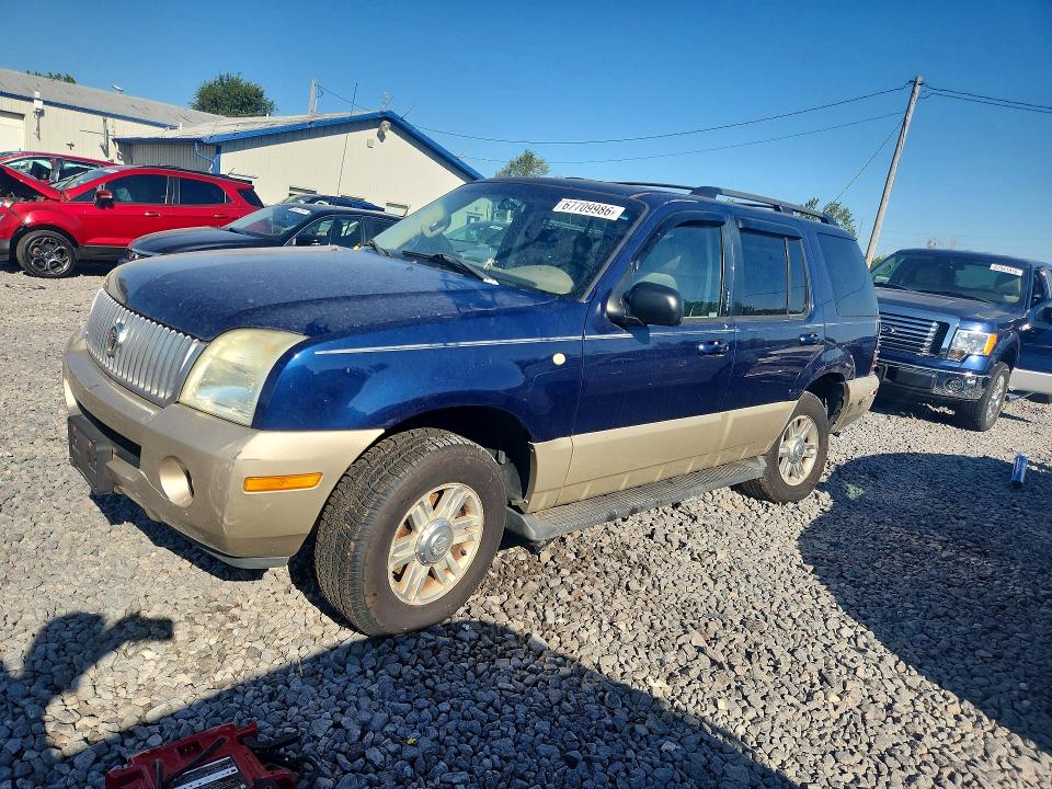 2004 Mercury Mountaineer მანქანა იყიდება აუქციონზე, vin: 4M2ZU86E24UJ24504, აუქციონის ნომერი: 67709986