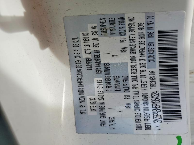 Продажа на аукционе авто 2023 Mazda 3, vin: 3MZBPABM5PM384324, номер лота: 70308836