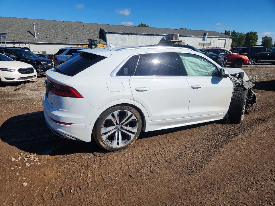 2019 Audi Q8 მანქანა იყიდება აუქციონზე, vin: WA1CVAF19KD033573, აუქციონის ნომერი: 69502236