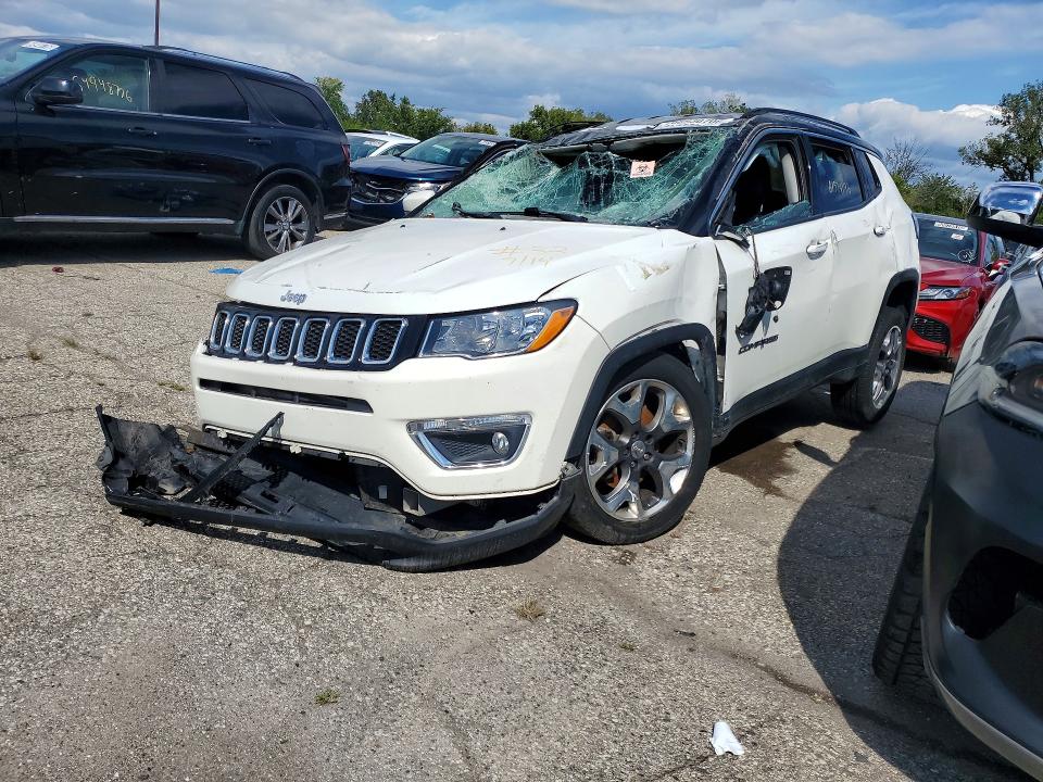 2021 Jeep Compass მანქანა იყიდება აუქციონზე, vin: 3C4NJDCB6MT500504, აუქციონის ნომერი: 68930706