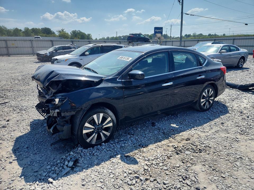 69616126 :رقم المزاد ، 3N1AB7AP2KY454832 vin ، 2019 Nissan Sentra مزاد بيع