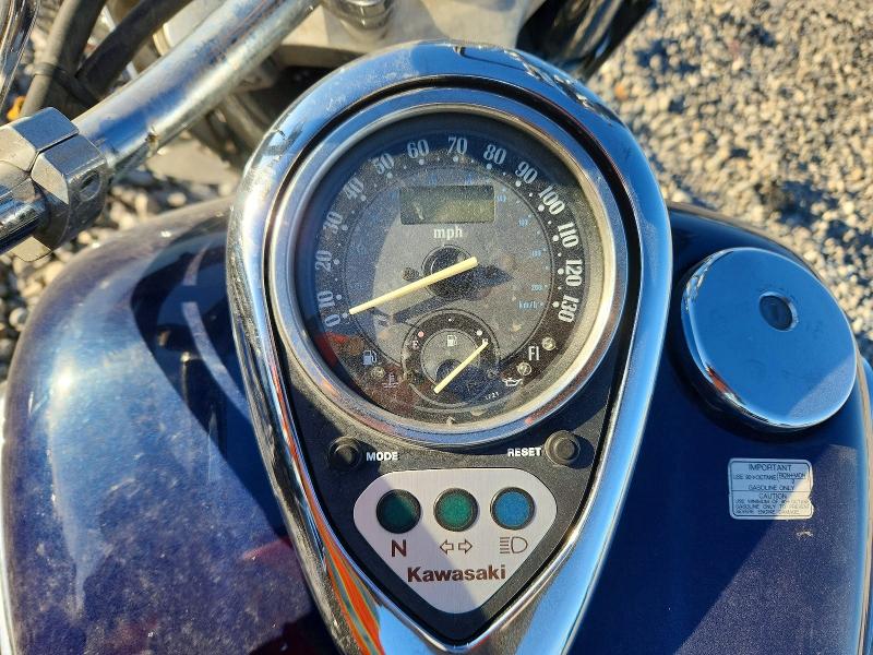 66971226 :رقم المزاد ، JKBVNAL174A027154 vin ، 2004 Kawasaki Vn1500 مزاد بيع