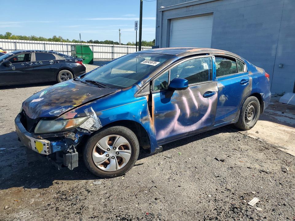 Продаж на аукціоні авто 2013 Honda Civic, vin: 19XFB2F57DE241392, номер лоту: 66845876