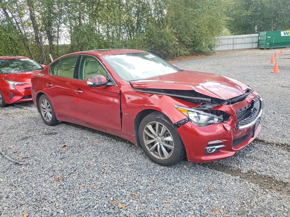 68750316 :رقم المزاد ، JN1BV7AR6FM402268         vin ، 2015 Infiniti Q50 مزاد بيع