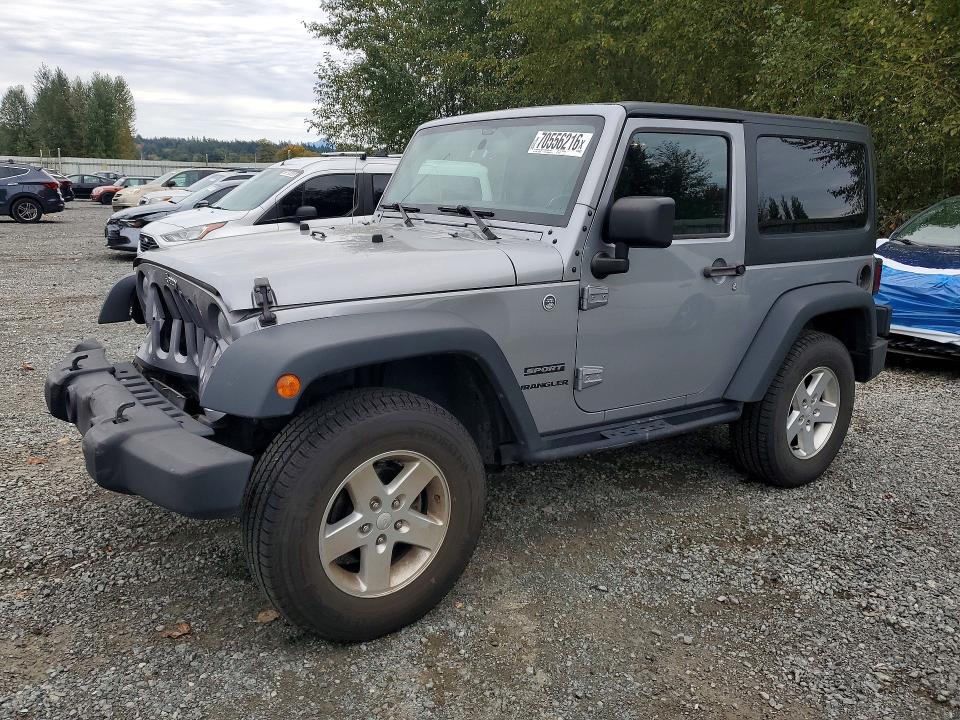 Aukcja sprzedaży 2015 Jeep Wrangler, vin: 1C4AJWAG6FL507086, numer aukcji: 70556216