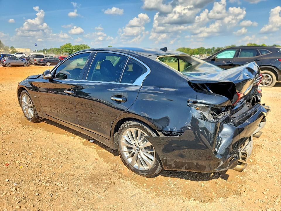 2018 Infiniti Q50 მანქანა იყიდება აუქციონზე, vin: JN1CV7AP4JM240409, აუქციონის ნომერი: 68167326