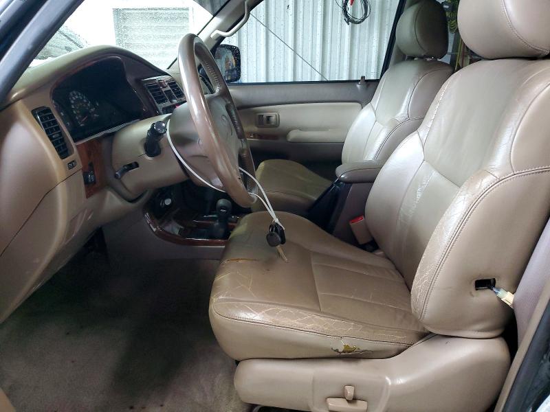 70036096 :رقم المزاد ، JT3HN87R2Y0276154 vin ، 2000 Toyota 4runner مزاد بيع