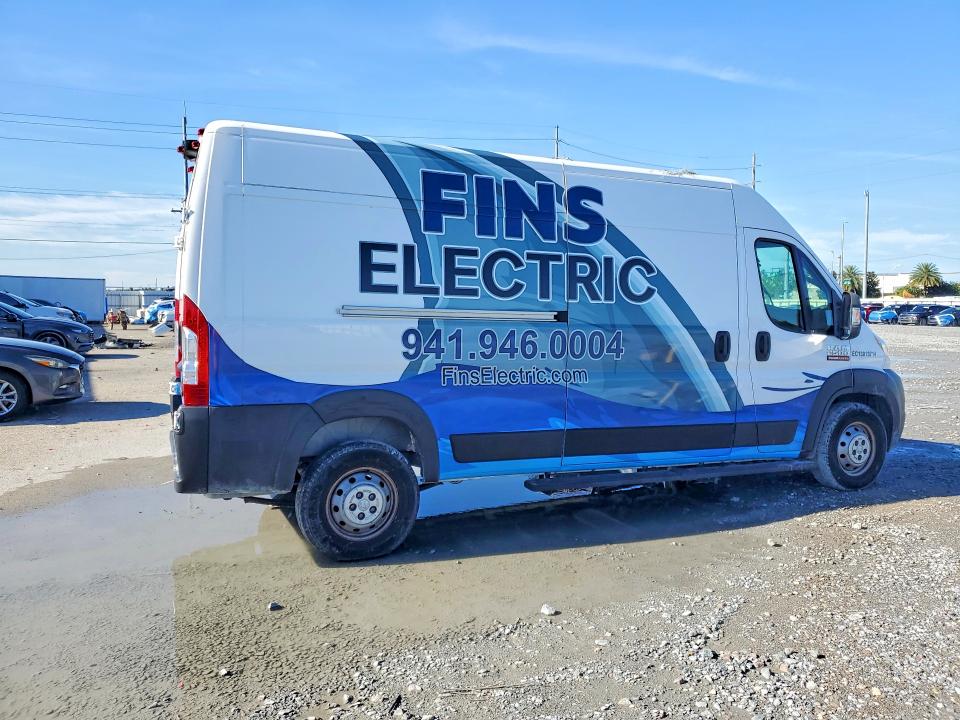 67780566 :رقم المزاد ، 3C6LRVDG9NE110543 vin ، 2022 Ram Promaster 2500 مزاد بيع